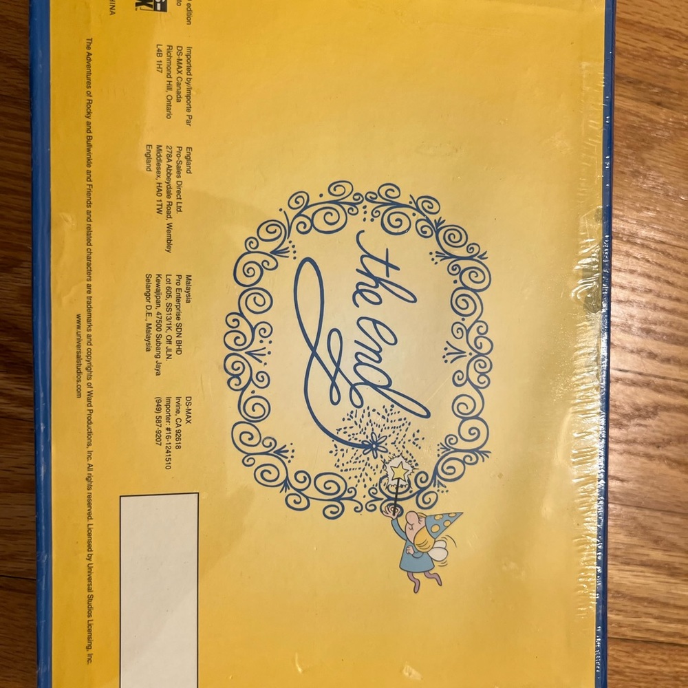 The Adventure Of Rocky & Bullwinkle & Friends Stationery Box 2000 Sealed Vintage - Picture 2 of 2